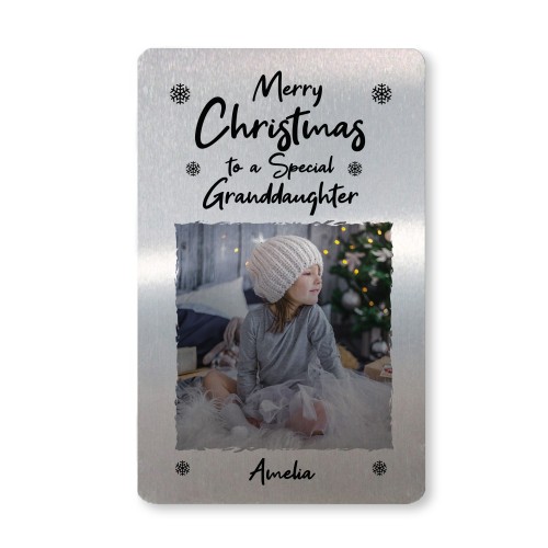 Merry Christmas To A Special Granddaughter Personalised P