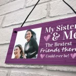 Personalised Sister Photo Plaque Gift For Sister Friends