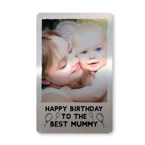 Happy Birthday To The Best Mummy Personalised Card Gift