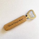 Uncles Beer Personalised Wood Bottle Opener Uncle Birthday Xmas