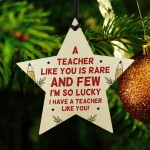 Teacher Gift Poem Thank You Gift Wooden Star Nursery School Gift