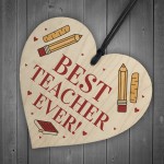 Special Thank You Gift For Teacher Wooden Heart Nursery School