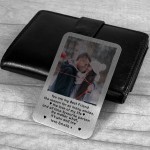 Gift For Boyfriend Husband Personalised Metal Card Best Friend