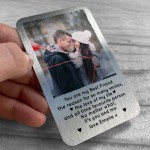 Gift For Boyfriend Husband Personalised Metal Card Best Friend