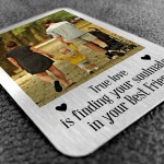 Soulmate Gifts Personalised Metal Card Anniversary Gift