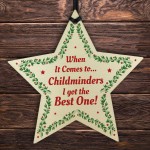 Special Gift For Childminder Thank You Gift Wooden Star Gift 