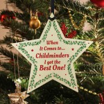 Special Gift For Childminder Thank You Gift Wooden Star Gift 