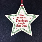 Special Gift For Teacher Thank You Gift Wooden Star Gift