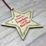 Special Gift For Teacher Thank You Gift Wooden Star Gift