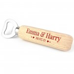 Personalised Bottle Opener Gift For Valentines Day Gifts