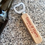 Personalised Bottle Opener Gift For Valentines Day Gifts