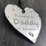 Promoted To Daddy Gift Personalised Pregnancy Annoucement Gift