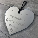 Promoted To Grandad Gift Personalised Pregnancy Annoucement