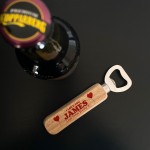 Personalised Gift For Husband Boyfriend Bottle Opener Valentines