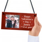 Personalised Valentines Day Gift For Husband Wife Him Her Plaque