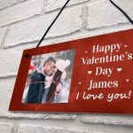 Personalised Valentines Day Gift For Husband Wife Him Her Plaque