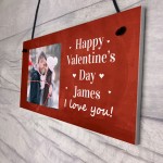 Personalised Valentines Day Gift For Husband Wife Him Her Plaque