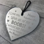 Valentines Day Gift For Boyfriend Husband Cheeky Funny Engraved