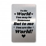 Special Valentines Day Gift For Him Her Anniversary Gift Card