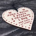 Personalised Relationship Gift Anniversary Valentines Gift