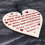 Personalised Valentines Gift For Him Her Anniversary Gift