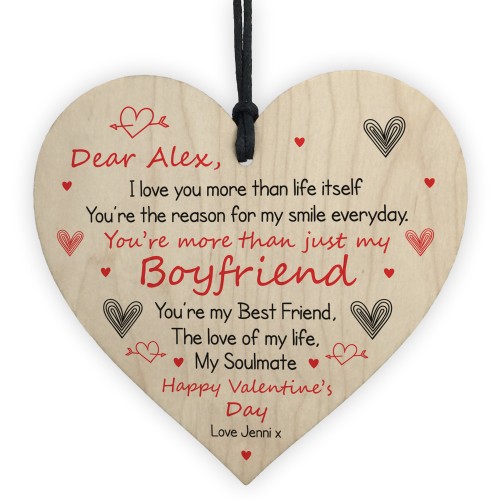 Soulmate Gift Personalised Valentines Day Gift For Boyfriend