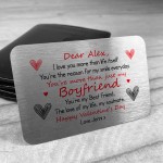 Personalised Valentines Day Gift For Boyfriend Soulmate Gift