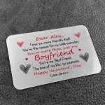 Personalised Valentines Day Gift For Boyfriend Soulmate Gift