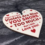 Valentines Day Gifts for Her Him Husband Wife Wooden Heart