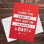 Funny Valentines Day Card For Husband Wife Boyfriend Girlfriend