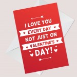 Funny Valentines Day Card For Husband Wife Boyfriend Girlfriend