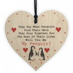 Penguin Couple Gift Valentines Day Gift For Him Her Girlfriend