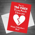 Valentines Day Card For Partner Him Her LOVE Card