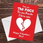 Valentines Day Card For Partner Him Her LOVE Card