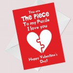 Valentines Day Card For Partner Him Her LOVE Card