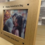 Valentines Day Gift For Wife Photo Frame Special Gift For Her