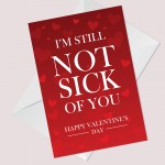 Funny Rude Valentines Day Card For Your Partner Novelty Card