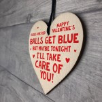 Valentines Funny Rude Heart Gift For Husband Boyfriend Novelty