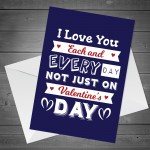 Valentines Card For Him Novelty Valentines Day Card Boyfriend