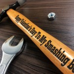 Funny Smashing Boyfriend Valentines Day Gift Hammer Engrave