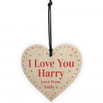 Valentines Gifts For Him Her Personalised I LOVE YOU Gift