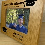 Personalised Graduation Gift For Daughter Son Photo Frame