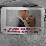 Soulmate Gift For Valentines Day Anniversary Personalised Card