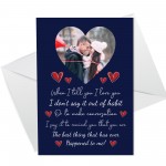 Special Valentines Day Card For Boyfriend Girlfriend Personalise