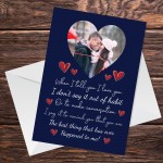 Special Valentines Day Card For Boyfriend Girlfriend Personalise