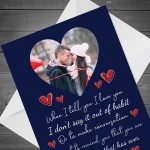 Special Valentines Day Card For Boyfriend Girlfriend Personalise