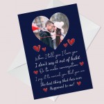 Special Valentines Day Card For Boyfriend Girlfriend Personalise