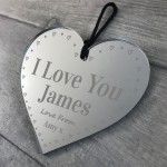 I Love You Gift For Boyfriend Girlfriend Husband Personalised