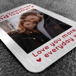 Personalised 1st 2nd 3rd 4th 5th Valentines Day Gift Photo Card