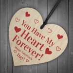 Valentines Gifts For Him Her LOVE Gift Wood Heart Boyfriend